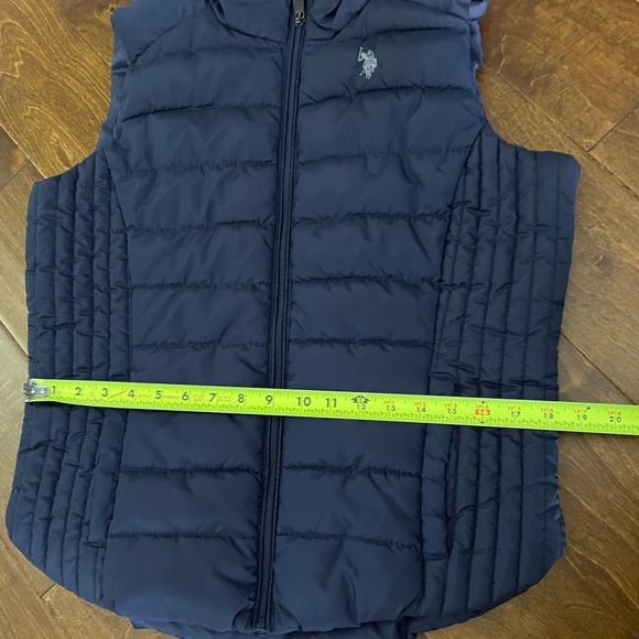 Polo puffed vest - Navy blue - Picture 7 of 8